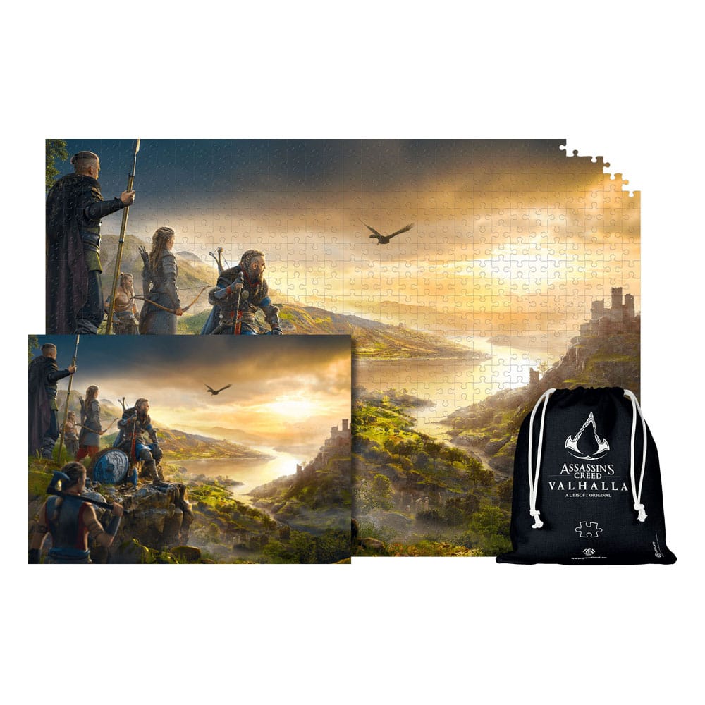 Assassin's Creed Valhalla Vista of England 1000 Pieces Premium Puzzle