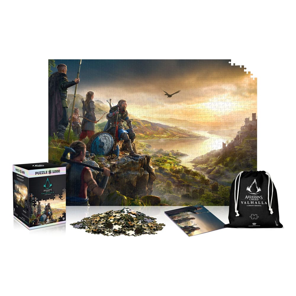 Assassin's Creed Valhalla Vista of England 1000 Pieces Premium Puzzle