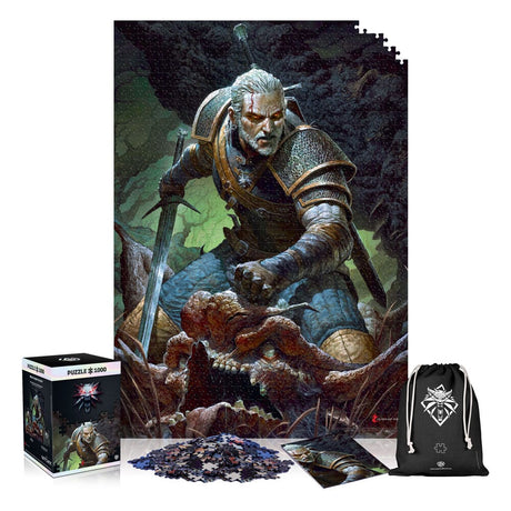 The Witcher Dark World 1000 Pieces Premium Puzzle