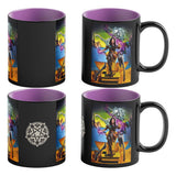 The Witcher III: Wild Hunt Game Art Chronicles Heat Change Mug Yennefer inspired by Salvador Dali 450 ml
