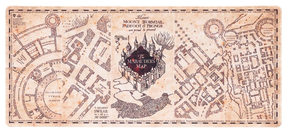 Harry Potter Marauders Map XL Desk/Mouse Mat