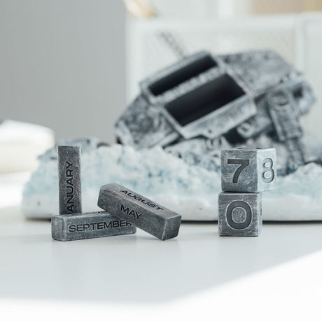 Star Wars Downed AT-AT 3D Perpetual Calendar