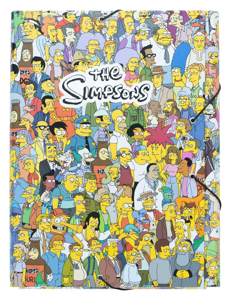 The Simpsons Elasticated Folder 34 x 26 cm