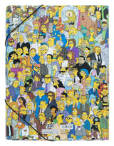 The Simpsons Elasticated Folder 34 x 26 cm