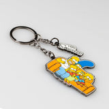 The Simpsons Family Keyring
