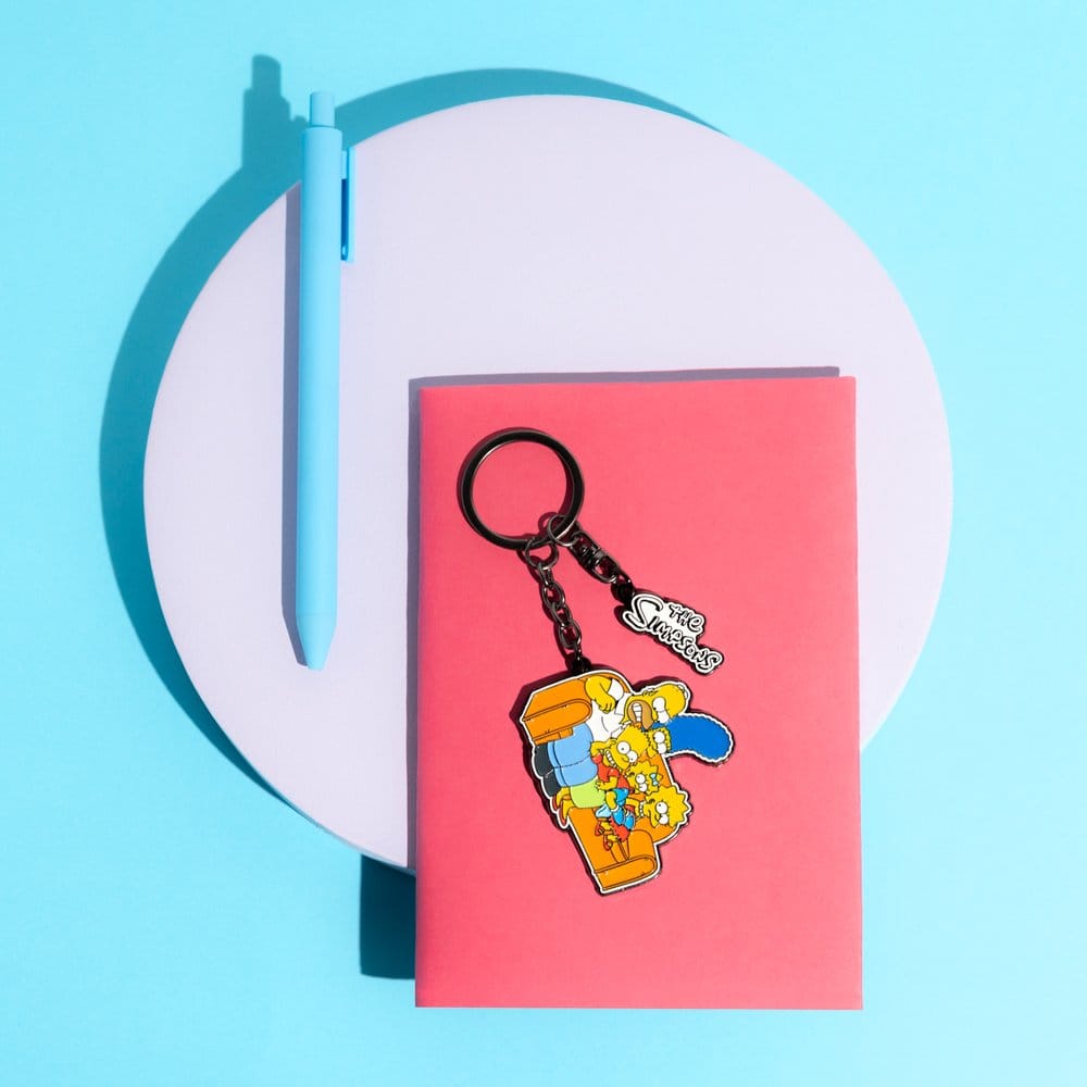 The Simpsons Family Keyring