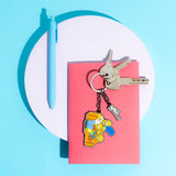 The Simpsons Keychain Family 5 x 12 cm