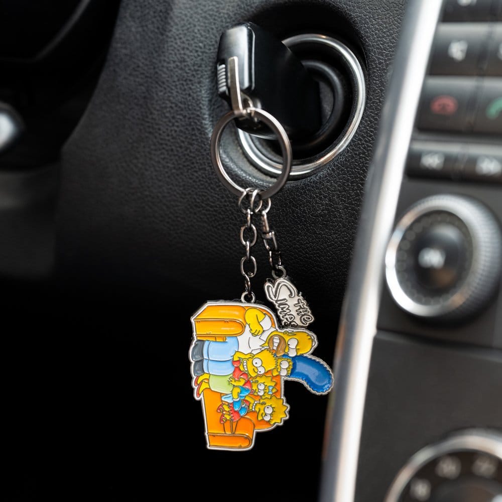 The Simpsons Keychain Family 5 x 12 cm