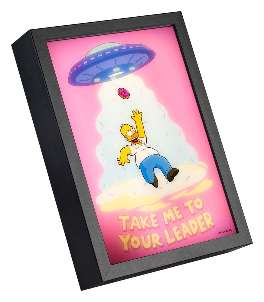The Simpsons LED Framed Print