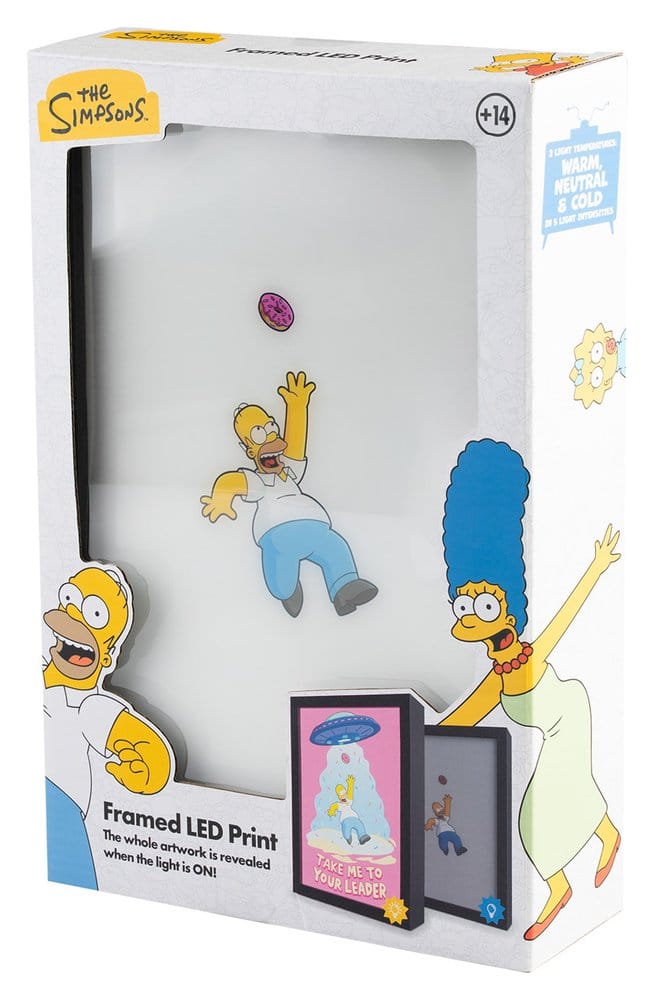 The Simpsons LED Framed Print