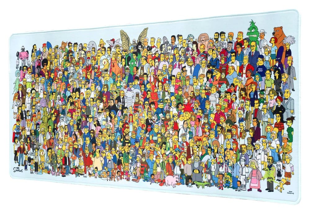 The Simpsons Characters Xl Mouse Pad