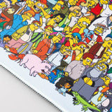 The Simpsons Characters Xl Mouse Pad
