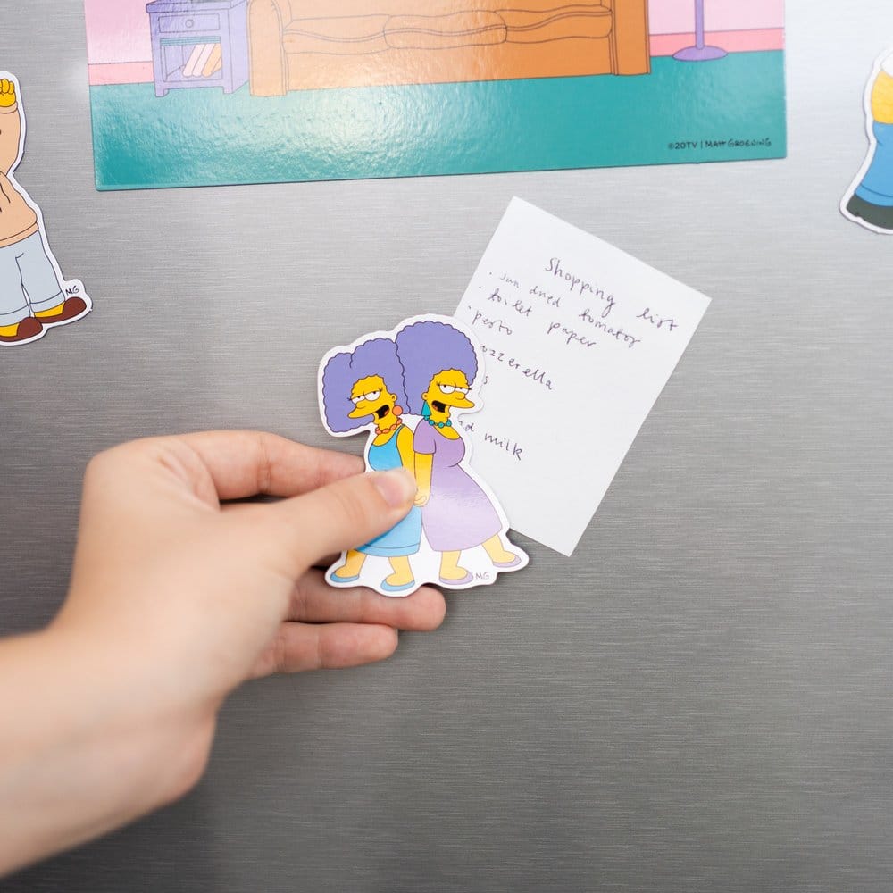 THE SIMPSONS FAMILY SET OF DIE CUT MAGNETS
