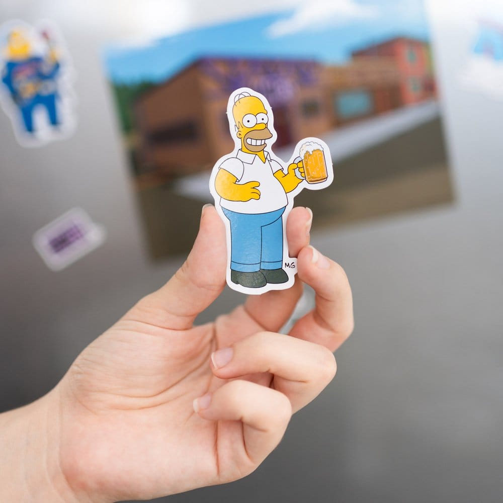 THE SIMPSONS CITIZENS SET OF DIE CUT MAGNETS