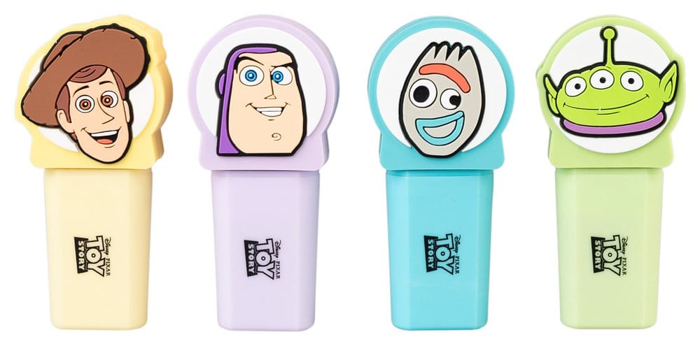 Toy Story Highlighters with Toppers Set of 4