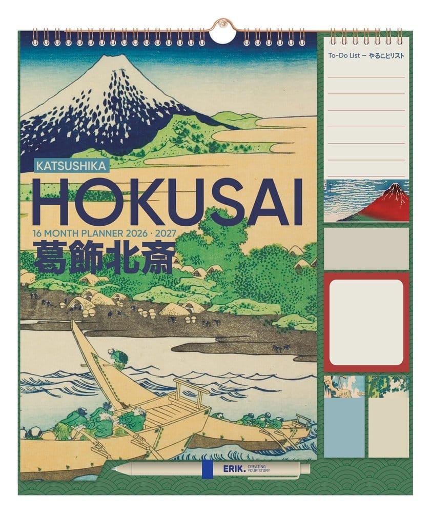 Hokusai Planner 2026/27 30 x 34 cm