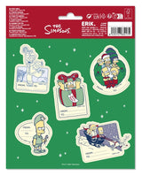 The Simpsons Premium Self-Adhesive Christmas Labels (10)