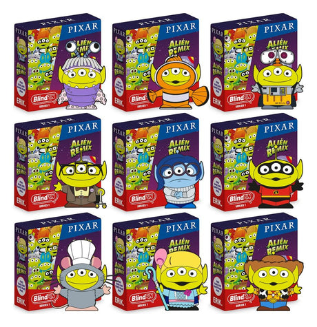 Disney Pixar Toy Story Alien Remix Pin Badges Series 1 Display (24)