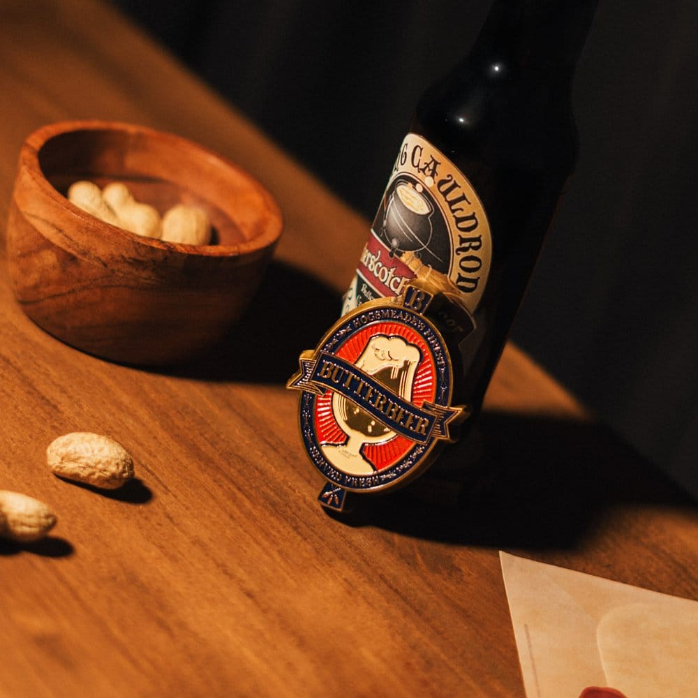 Harry Potter Butterbeer Magnet with Bottle Opener
