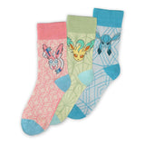 Pokémon Socks 3-Pack Eevee Evolution 3.0 39-42