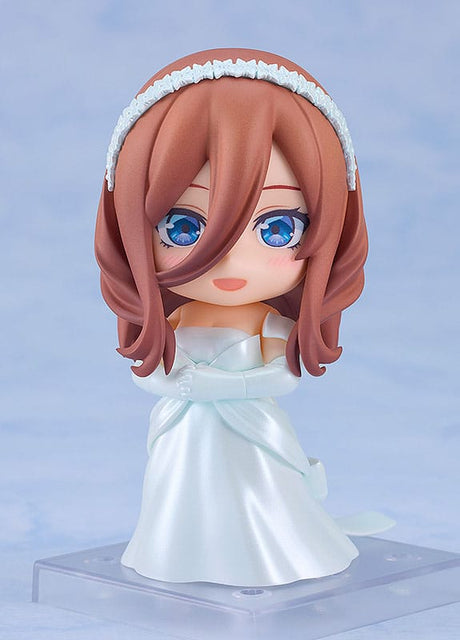 The Quintessential Quintuplets Miku Nakano: Wedding Dress Ver. 10cm Nendoroid Action Figure