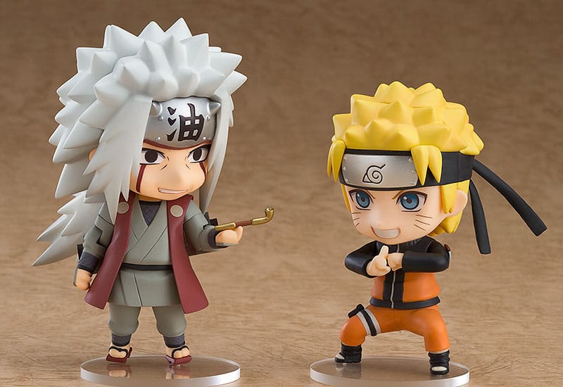 Naruto Shippuden Jiraiya & Gamabunta Set (re-run) 10cm Nendoroid PVC Action Figure