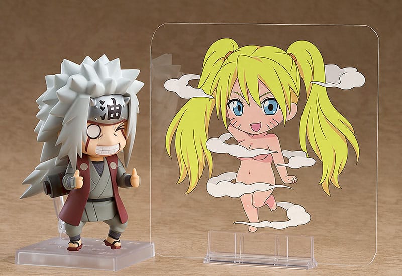 Naruto Shippuden Jiraiya & Gamabunta Set (re-run) 10cm Nendoroid PVC Action Figure