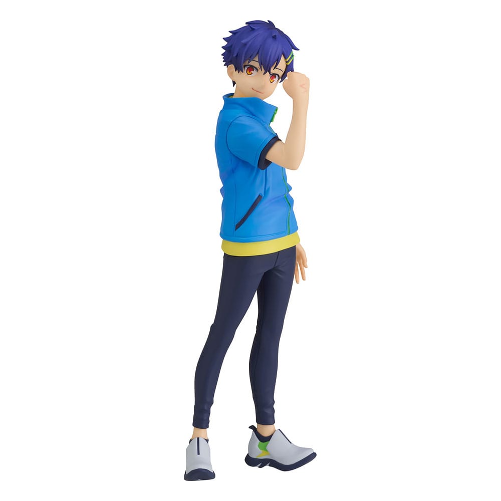 Gridman Universe Pop Up Parade PVC Statue Yomogi Asanaka L Size 23 cm