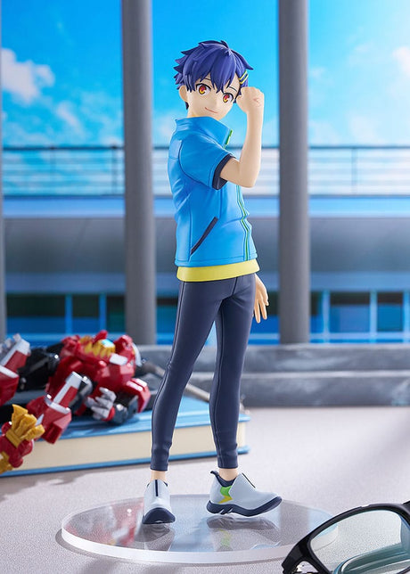 Gridman Universe Pop Up Parade PVC Statue Yomogi Asanaka L Size 23 cm