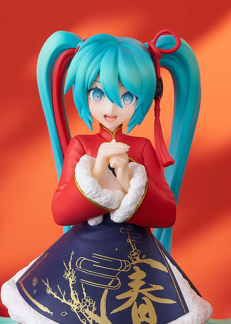 Character Vocal Series 01: Hatsune Miku Pop Up Parade PVC Statue Hatsune Miku: Sourxuan Chinese New Year Ver. 17 cm