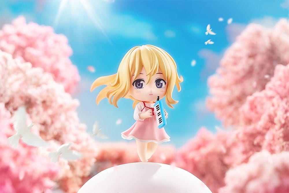 Your Lie in April Nendoroid Light Kaori Miyazono: Spring of Beginning Ver. 10 cm Action Figure
