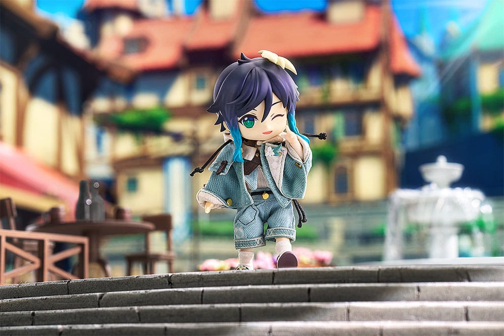 Genshin Impact Nendoroid Doll Venti Blue Ballad Ver. 14 cm Action Figure