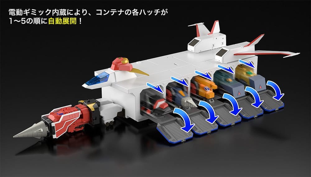 The Brave Express Might Gaine The Gattai Storage Box Kaiser Carrier 43 cm