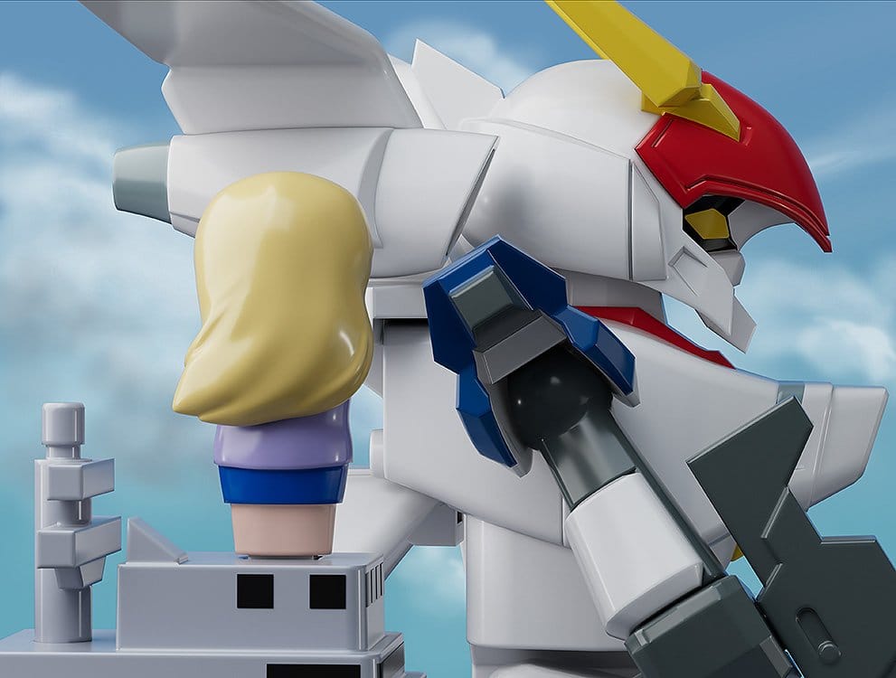 Metal Armor Dragonar Brickroid Action Figure Dragonar-1 (Opening Ver.) & Carrier Set 5 cm