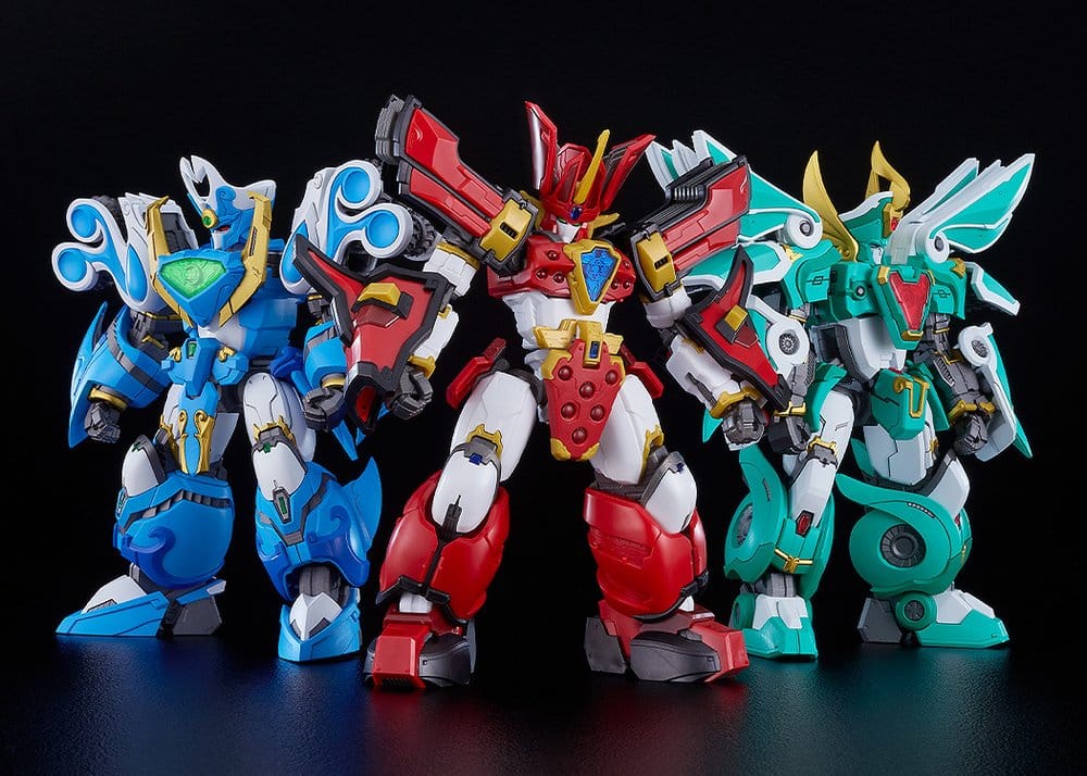 Mado King Granzort Moderoid Plastic Model Kit King's Style Aquabeat 18 cm