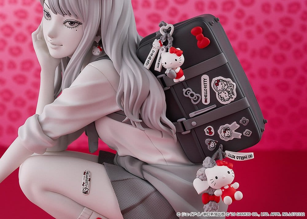 Junji Ito PVC Figure Gyaru Tomie x Hello Kitty 14 cm