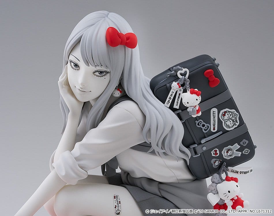 Junji Ito PVC Figure Gyaru Tomie x Hello Kitty 14 cm