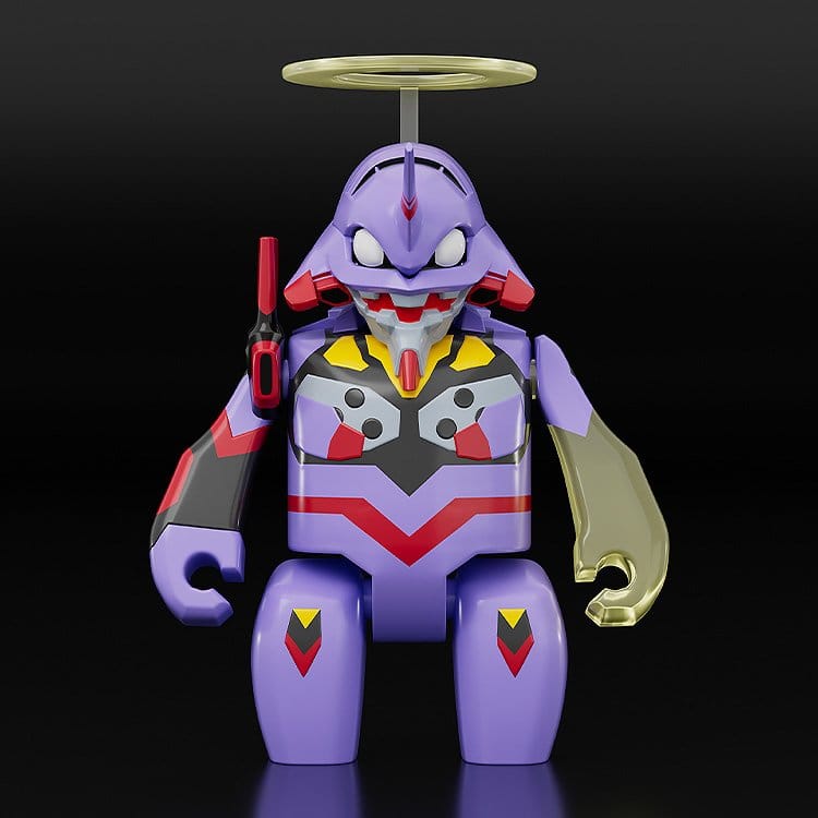 Rebuild of Evangelion Brickroid Mini Figure Evangelion Test Type-01 Pseudo DMS Phase 5 cm