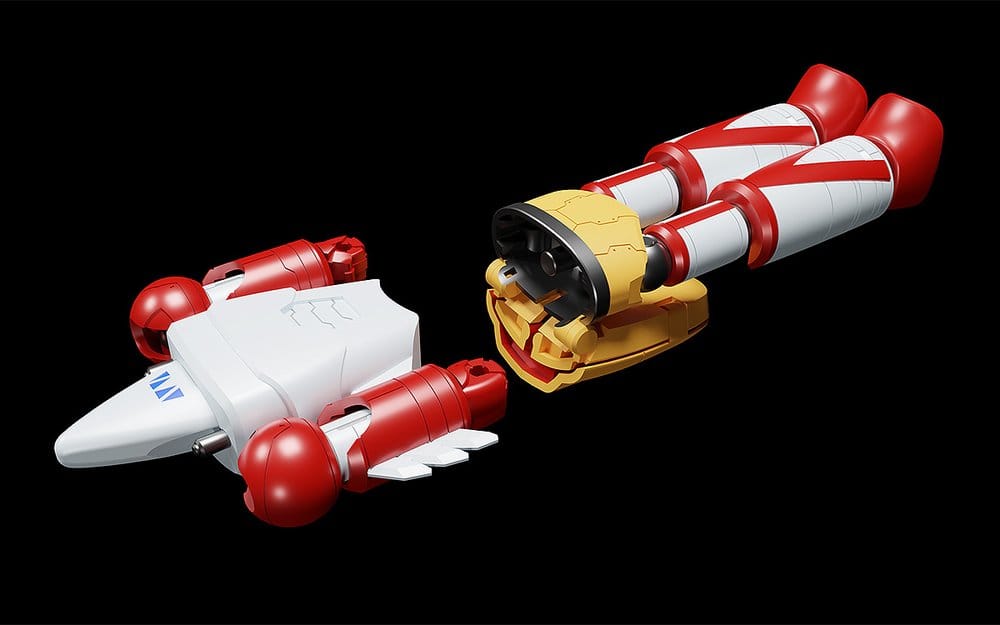 Getter Robo Moderoid Plastic Model Kit Miniature Combining & Transforming Getter 1 12 cm