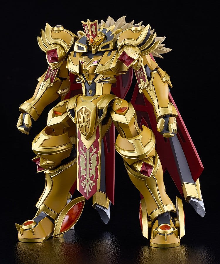 Knight's & Magic Moderoid Plastic Model Kit Goldleo 135mm