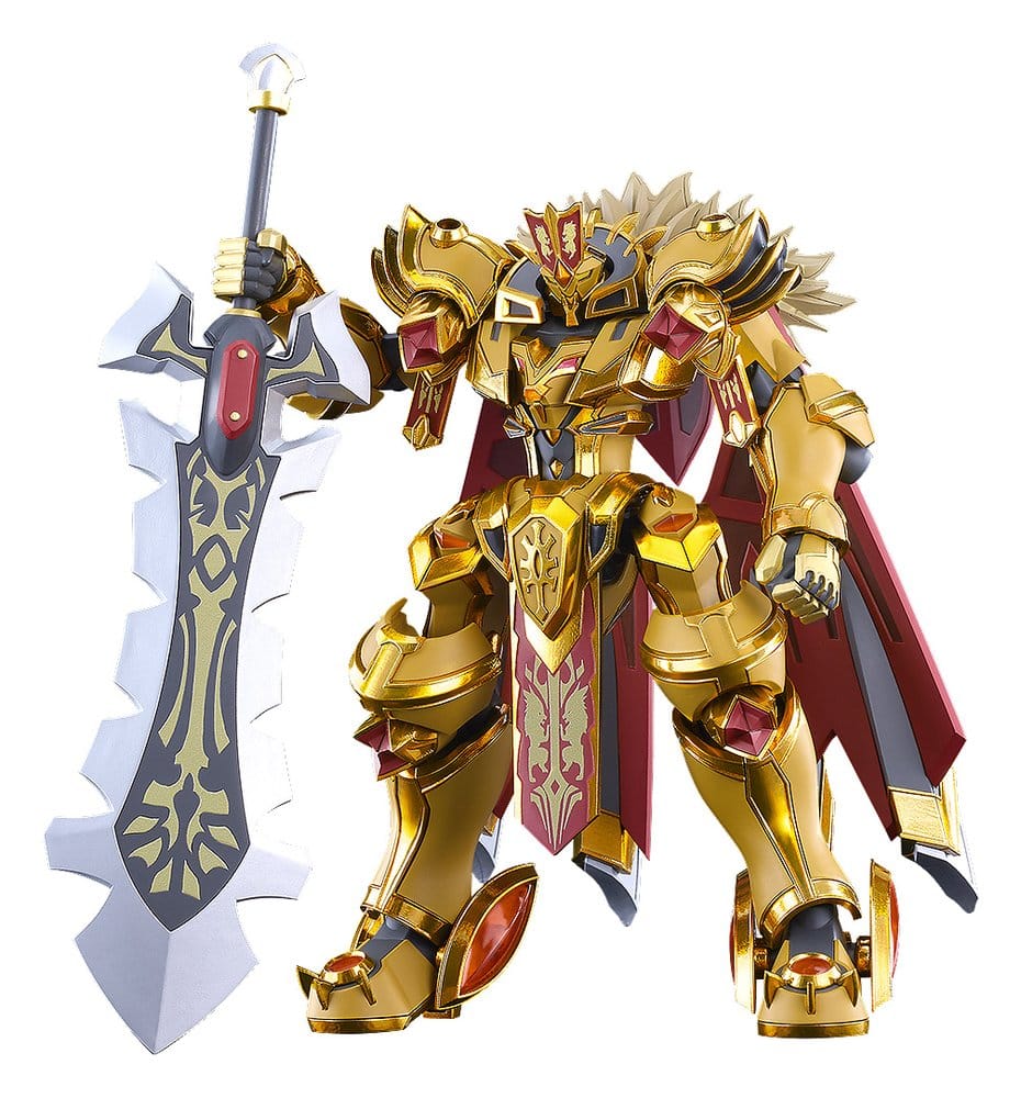 Knight's & Magic Moderoid Plastic Model Kit Goldleo: Royal Metallic Ver. 14 cm