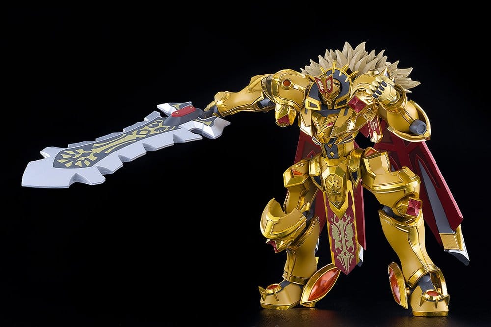 Knight's & Magic Moderoid Plastic Model Kit Goldleo: Royal Metallic Ver. 14 cm