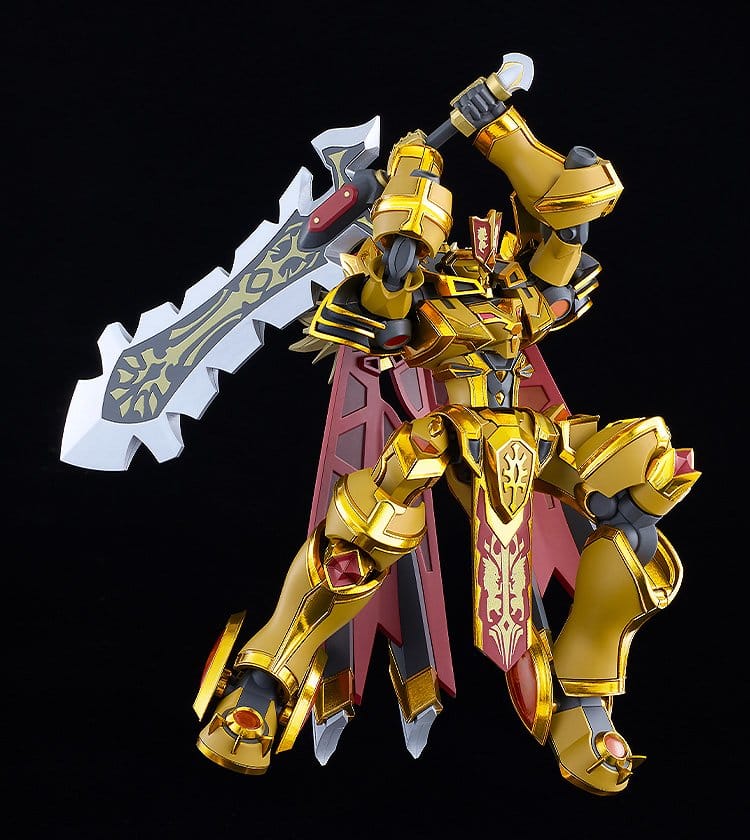 Knight's & Magic Moderoid Plastic Model Kit Goldleo: Royal Metallic Ver. 14 cm