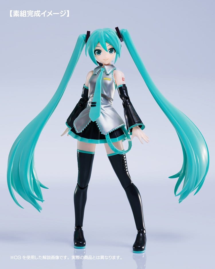Character Vocal Series 01: Hatsune Miku Plamatea Plastic Model Kit Hatsune Miku 15 cm