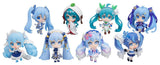 Character Vocal Series 01: Hatsune Miku Mini Figure Snow Miku All Stars Figure Collection Vol. 2 8 cm Blind Box Assortment (8)