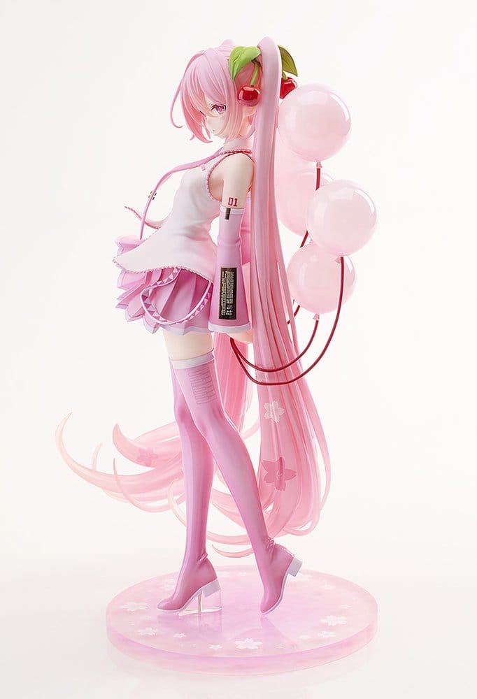 Character Vocal Series 01: Hatsune Miku G.S. Collection [SC] PVC Figure 1/7 Sakura Miku: GSC Illustration Contest Ver. 26 cm