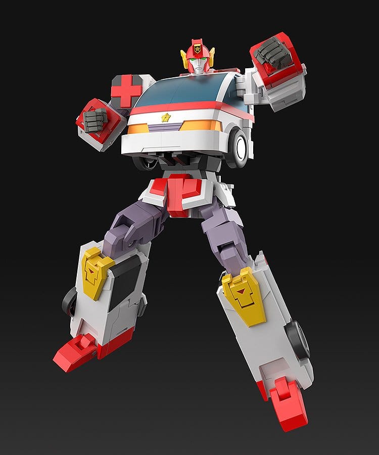 Brave Police J-Decker Action Figure The Gattai Duke Fire 25 cm