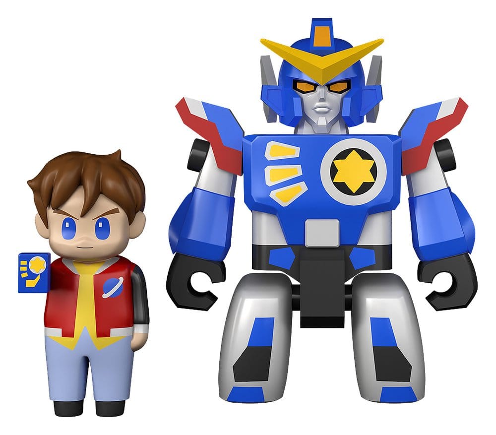 The Brave Fighter of Legend Da-Garn Brickroid Action Figures 2-Pack Da-Garn & Seiji Takasugi Set