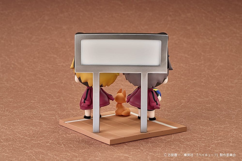 Haikyu!! Qset+ Mini Figures 2-Pack Atsumu Miya & Osamu Miya 8 cm