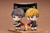 Haikyu!! Qset+ Mini Figures 2-Pack Atsumu Miya & Osamu Miya 8 cm